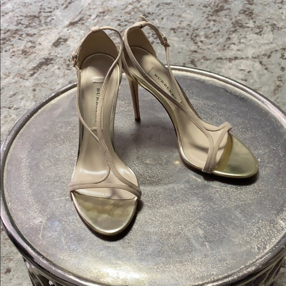 Burberry Nude Strap Sandal
